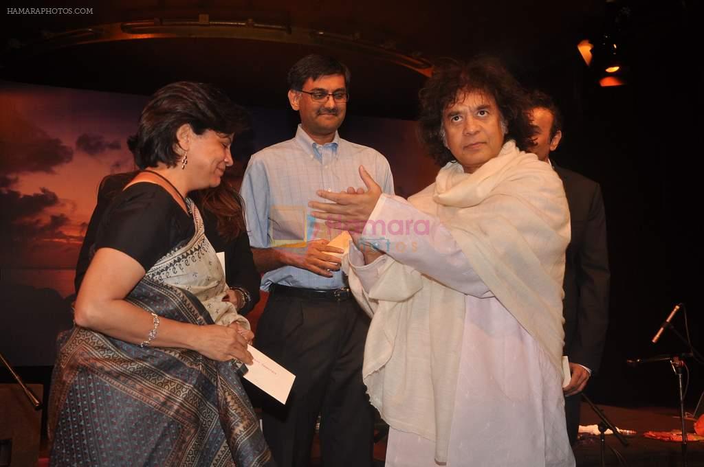 Zakir Hussain at Zakir Hussain concert organised by Sahchari foundation in NCPA on 29th Feb 2012