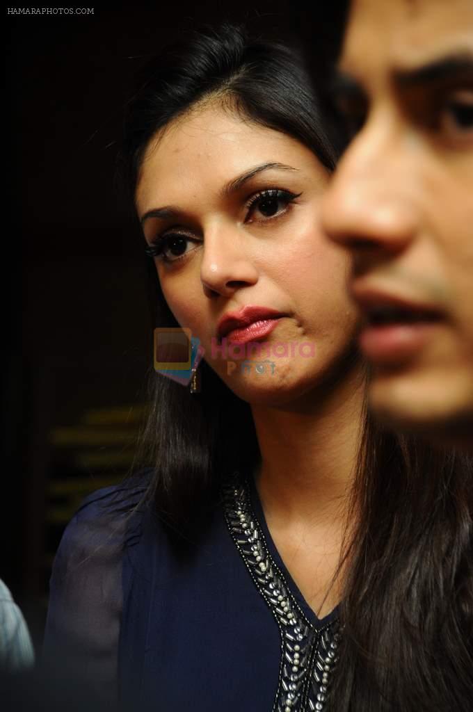 Aditi Rao Hydari, Ali Zafar at London Paris NewYork Closeup promotional event in Andheri, Mumbai on 1st March 2012