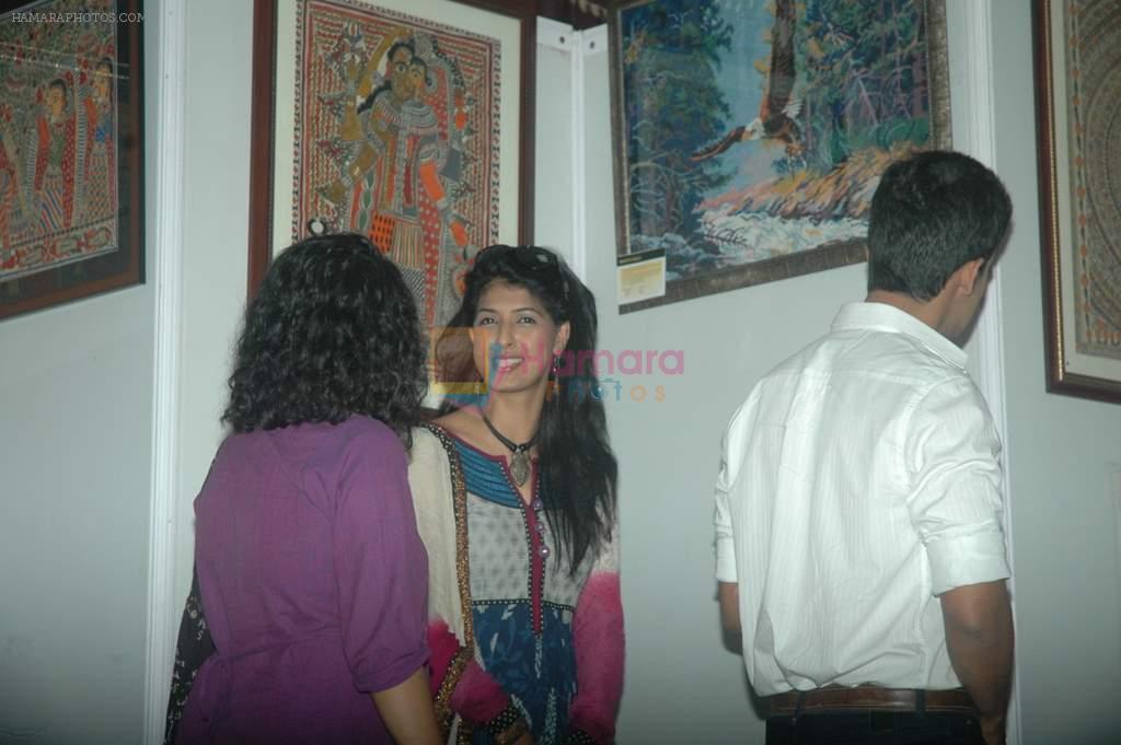 Aishwarya Sakhuja, Ravi Dubey at Craft exhibition in Kaifi Azmi park on 1st March 2012