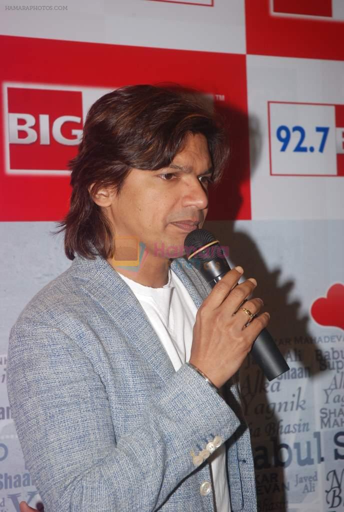 Shaan at Love is In the air big fm album launch in Big Fm on 1st March 2012