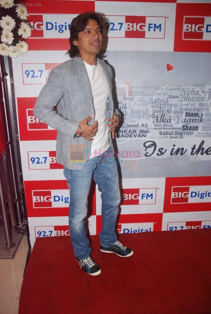 Shaan at Love is In the air big fm album launch in Big Fm on 1st March 2012