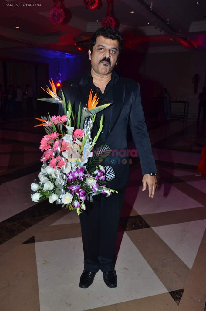 Rajesh Khattar at Sachin Joshi's wedding reception with Urvashi Sharma in J W Marriott, Mumbai on 2nd March 2012