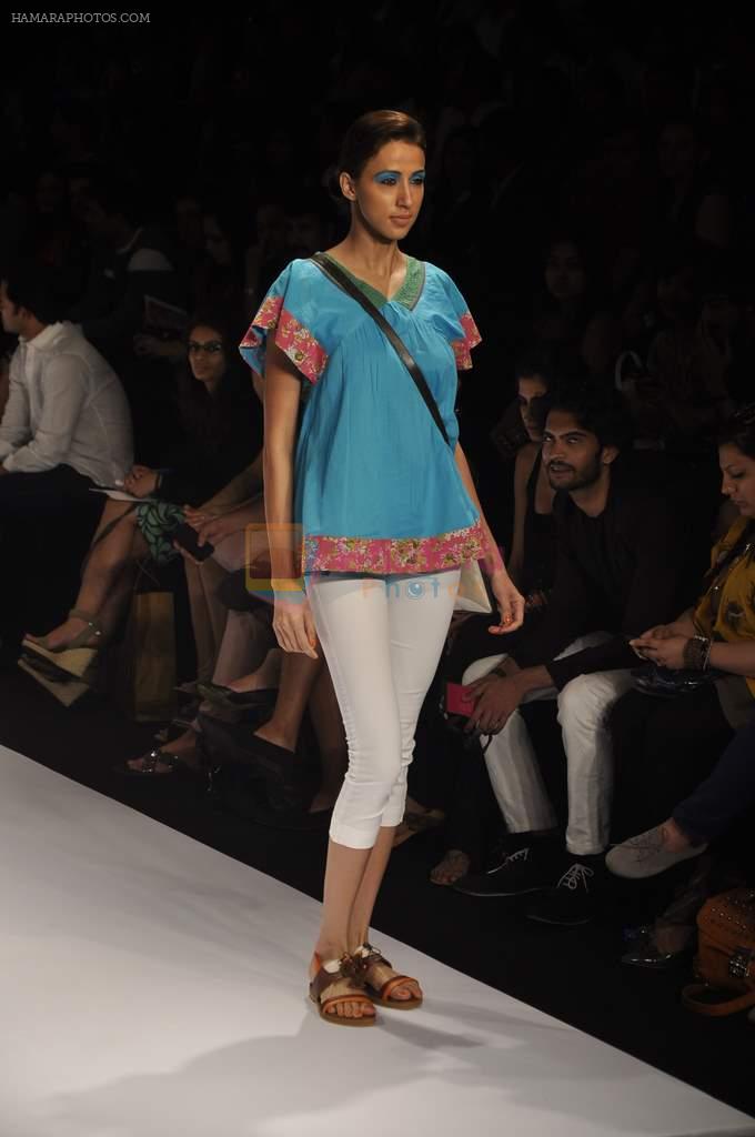 Model walk the ramp for Priyadarshini Rao Show at lakme fashion week 2012 Day 2 in Grand Hyatt, Mumbai on 3rd March 2012