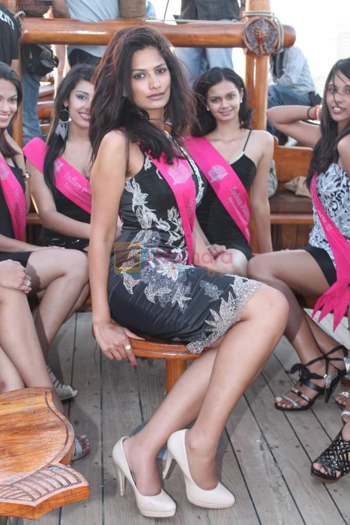 at Beauty contest Atharva Princess 25 finalists boat party in Gateway of India on 5th March 2012