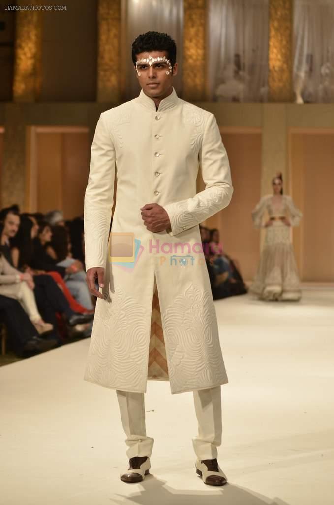 Model walk the ramp for Rohit Bal Show at lakme fashion week 2012 Day 5 in Grand Hyatt, Mumbai on 6th March 2012