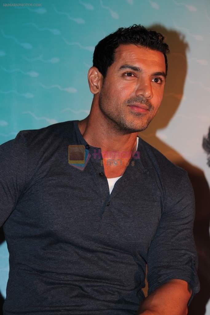 John Abraham at the first look at Vicky Donor film in Cinemax on 7th March 2012