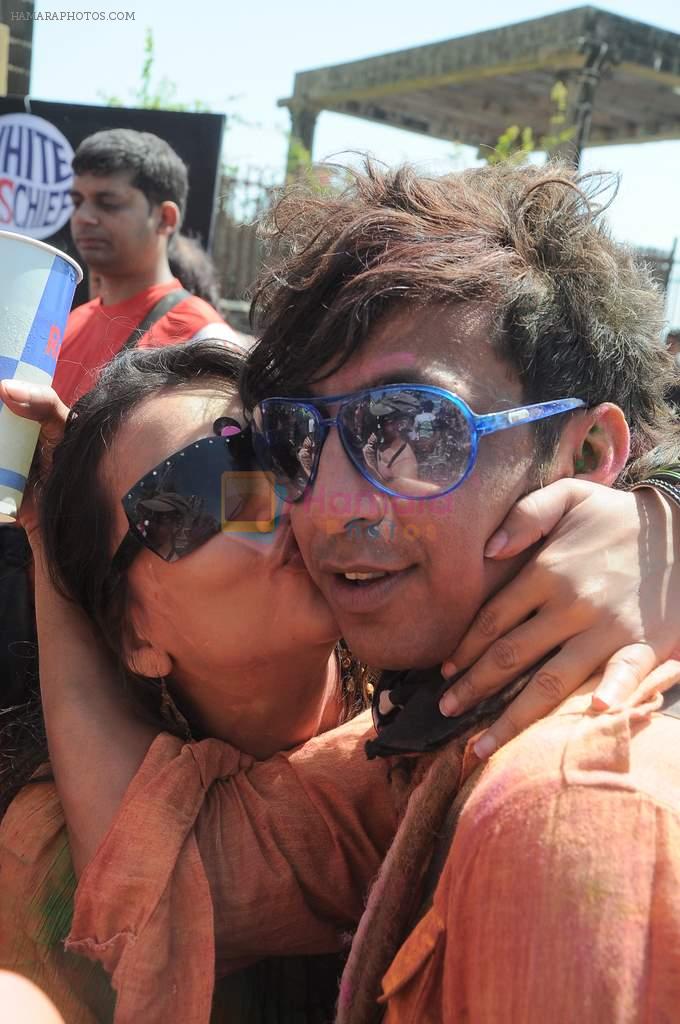 Rehan Shah at Zoom Holi celebrations in Mumbai on 8th March 2012