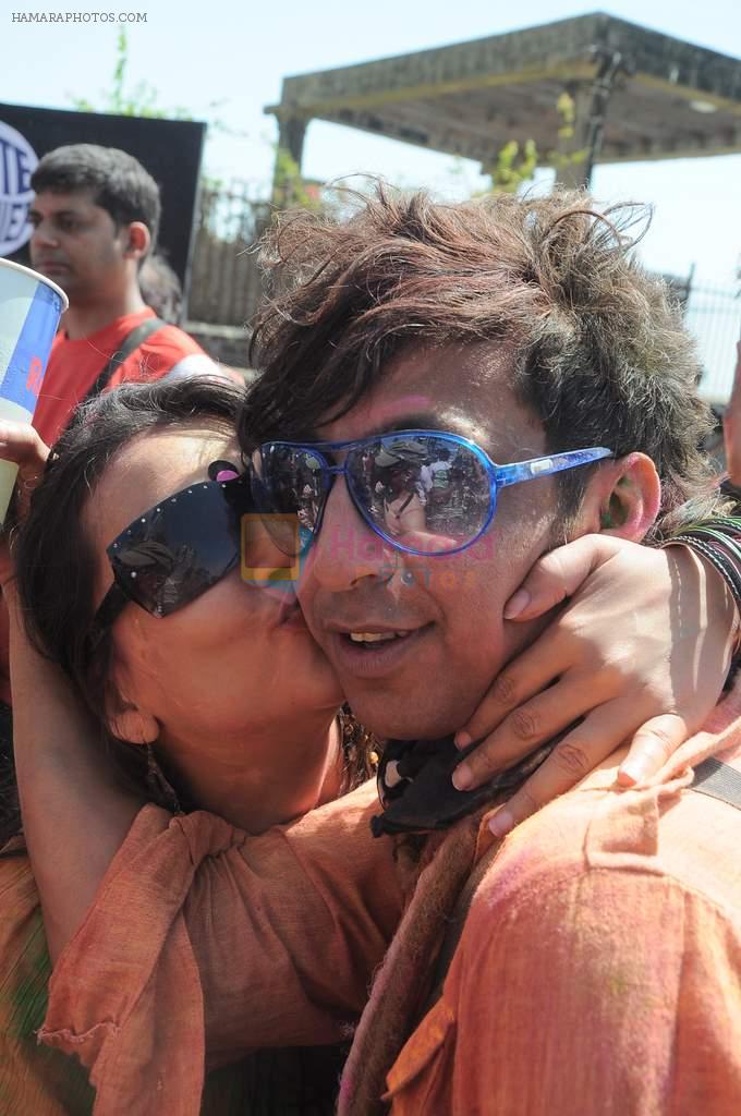 Rehan Shah at Zoom Holi celebrations in Mumbai on 8th March 2012