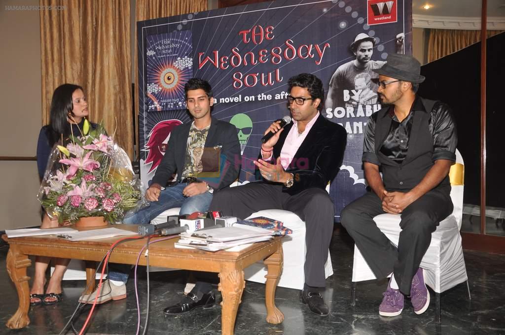 Abhishek Bachchan, Sammir Dattani at the book Reading Event in Mumbai on 9th March 2012
