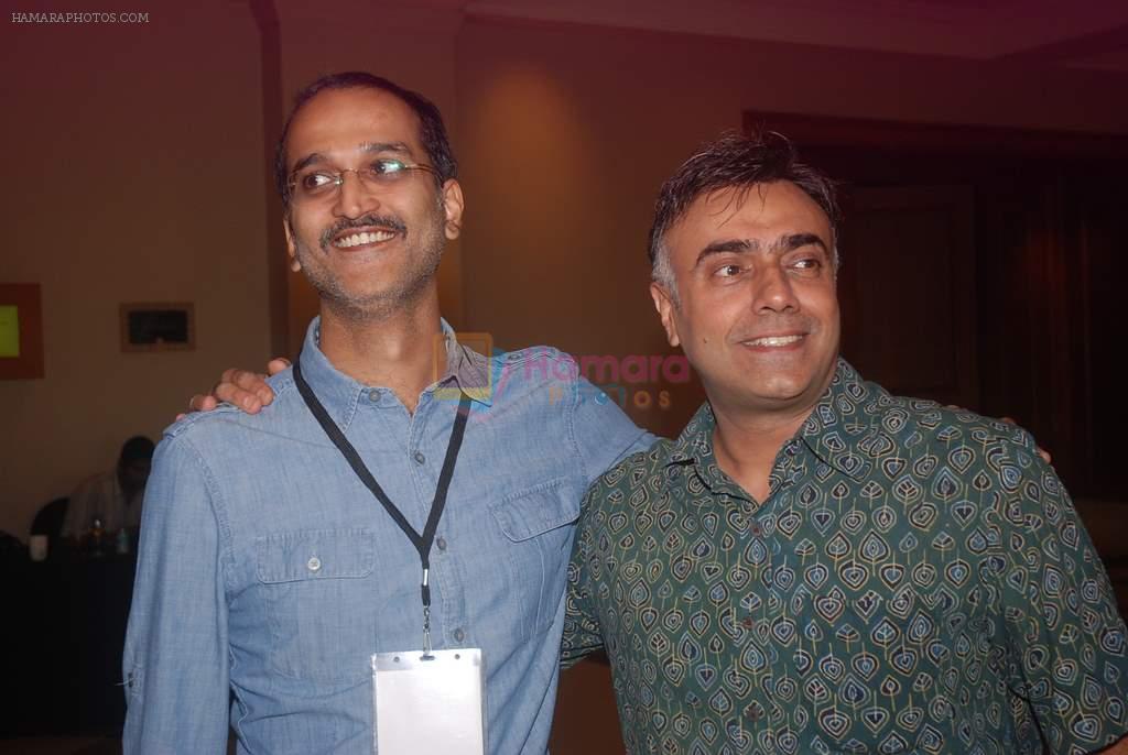 Rohan Sippy, Rajit Kapur at screen writers assocoation club event in Mumbai on 12th March 2012