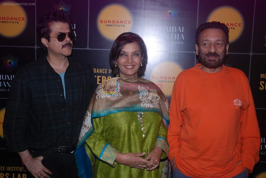 Shabana Azmi, Anil Kapoor, Shekhar Kapur at screen writers assocoation club event in Mumbai on 12th March 2012