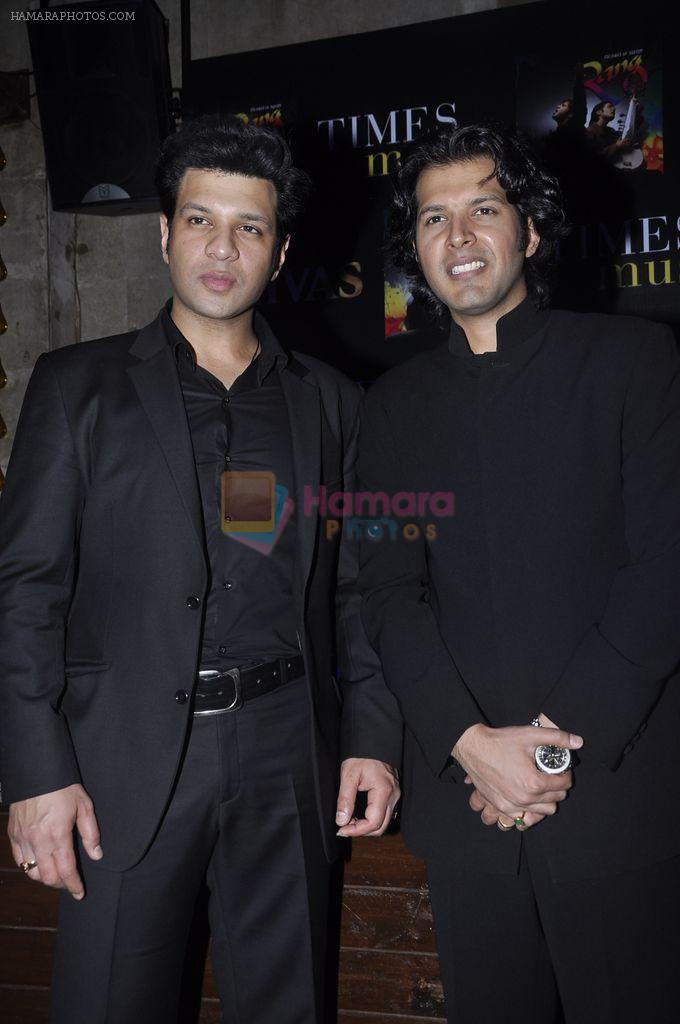 Ayaan Ali Khan, Amaan Ali Khan at the Launch of Amaan & Ayaan Ali's album Rang in Mumbai on 13th March 2012