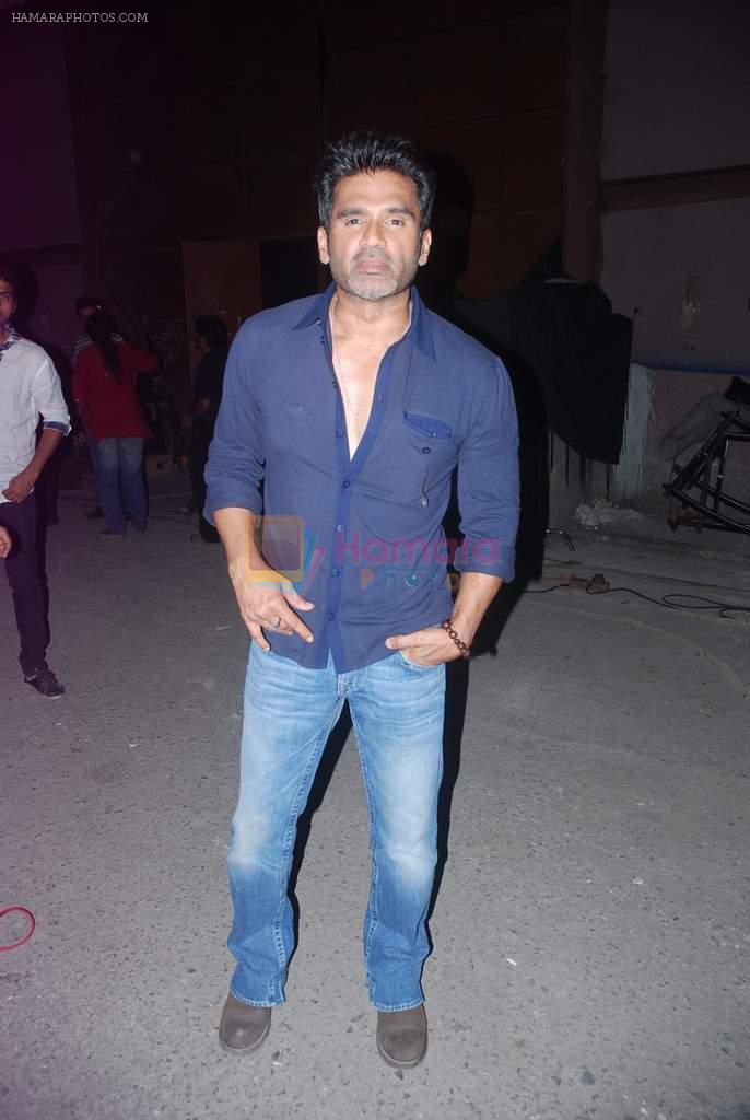 Sunil Shetty at Enemy On Location Shoot in Mumbai on 14th March 2012