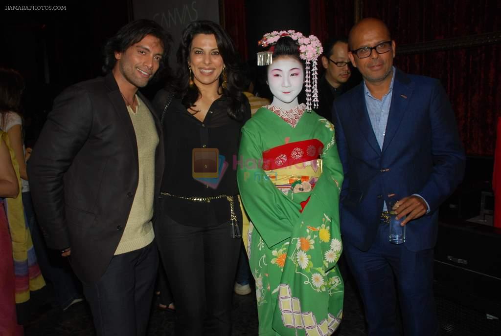 Akashdeep Saigal, Pooja Bedi, Narendra Kumar Ahmed at Cool Japan festival in Canvas, Palladium, Mumbai on 15th March 2012