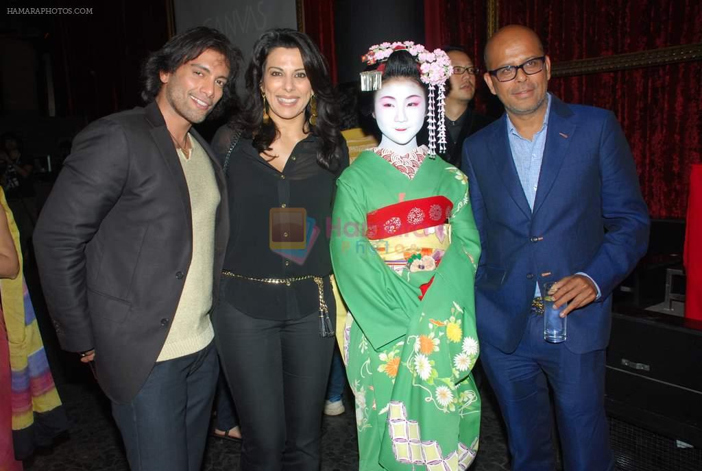 Akashdeep Saigal, Pooja Bedi, Narendra Kumar Ahmed at Cool Japan festival in Canvas, Palladium, Mumbai on 15th March 2012