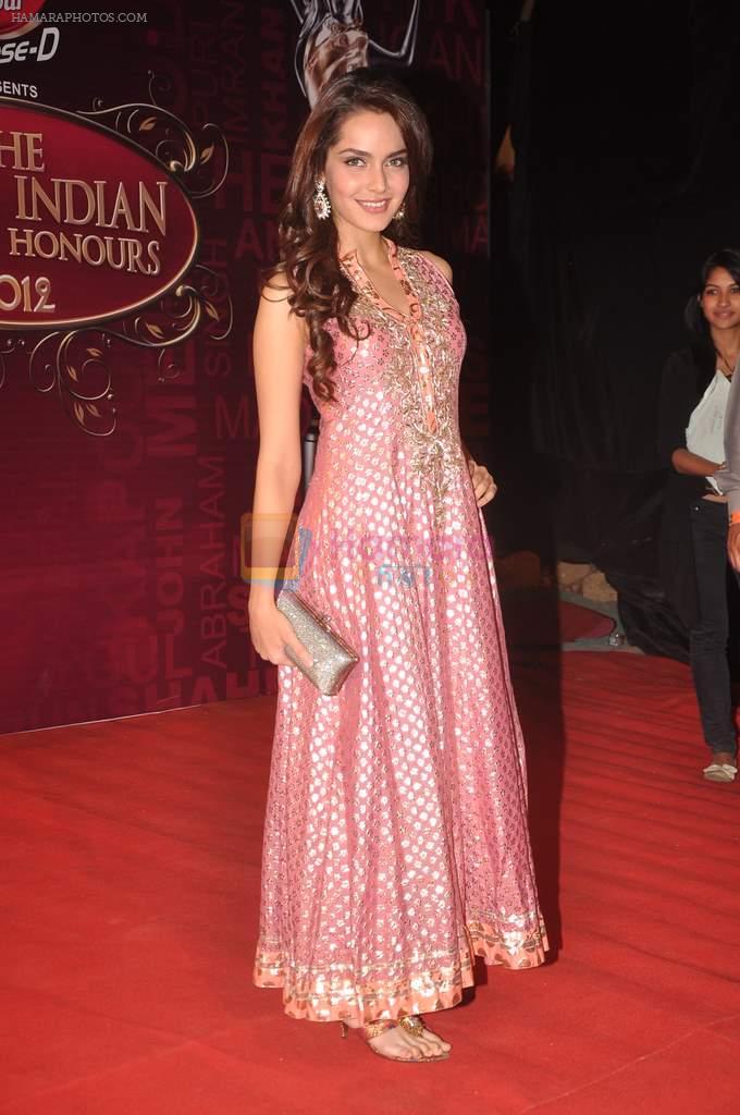 Shazahn Padamsee at The Global Indian Film & Television Honors 2012 in Mumbai on 15th March 2012