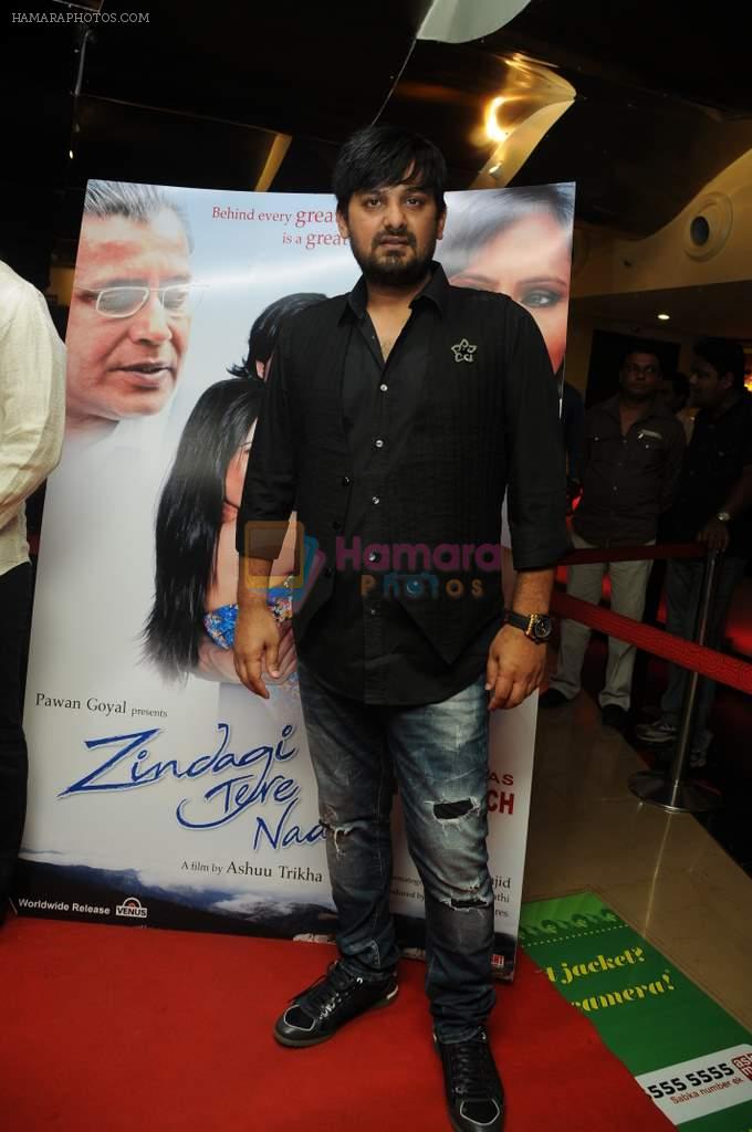 Wajid at Zindagi Tere Naam premiere in PVR on 15th March 2012