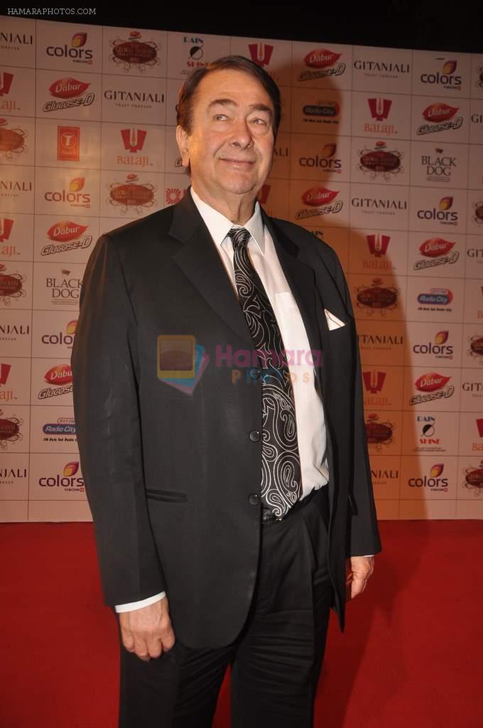 Randhir Kapoor at The Global Indian Film & Television Honors 2012 in Mumbai on 15th March 2012