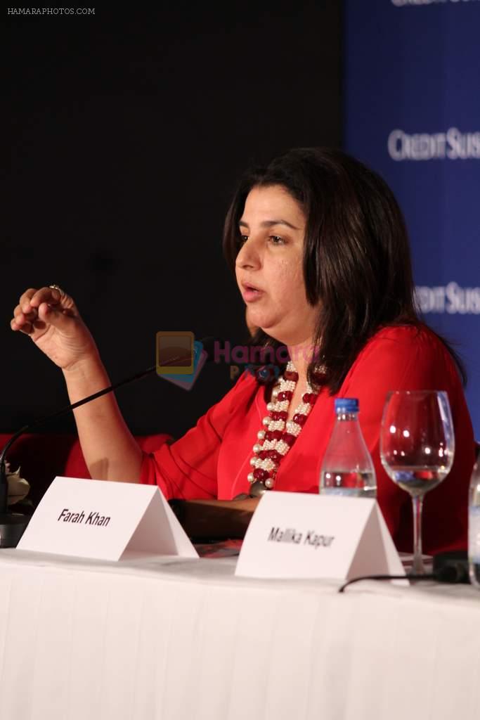 Farah Khan at Barnard college event in Trident, Mumbai on 16th March 2012