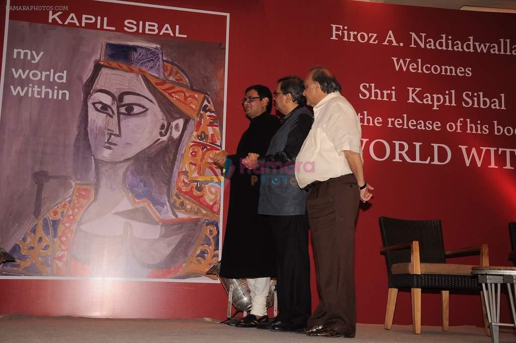 Subhash GHai at Kapil Sibal book launch on 17th March 2012