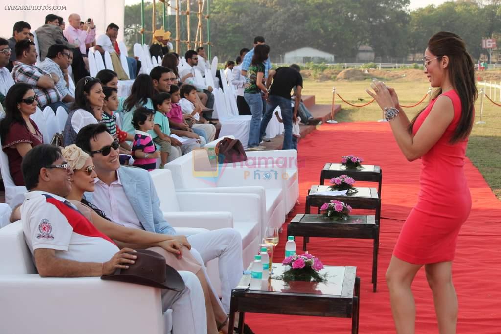 Sofia Hayat at 3rd Asia Polo match in RWITC, Mumbai on 17th March 2012