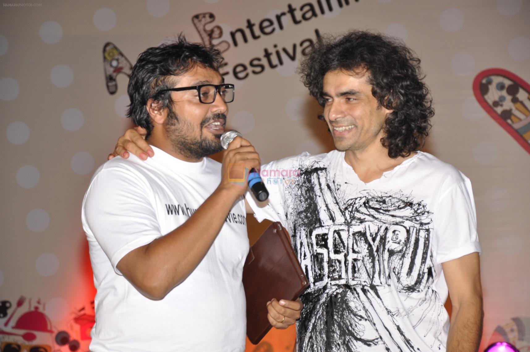 Anurag Kashyap and Imtiaz Ali at day 3 of Wassup Andheri in Mumbai on 18th March 2012 
