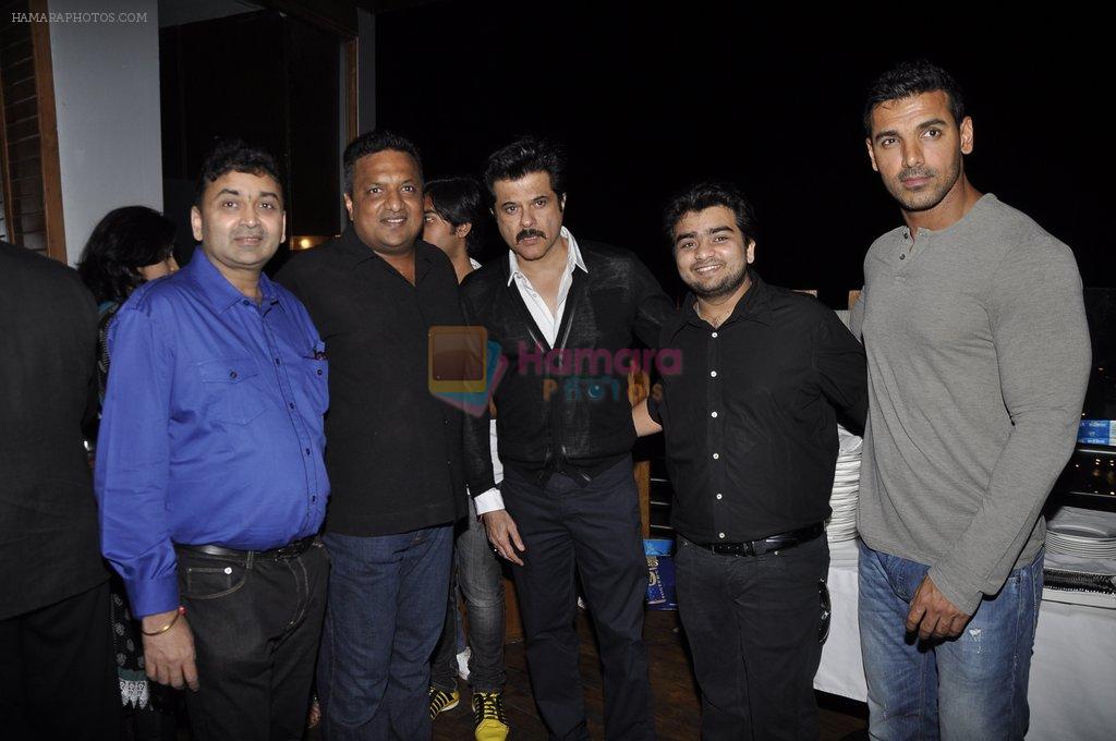 John Abraham, Sanjay Gupta, Anil Kapoor at Shootout at Wadala launch bash in Escobar, Mumbai on 18th March 2012