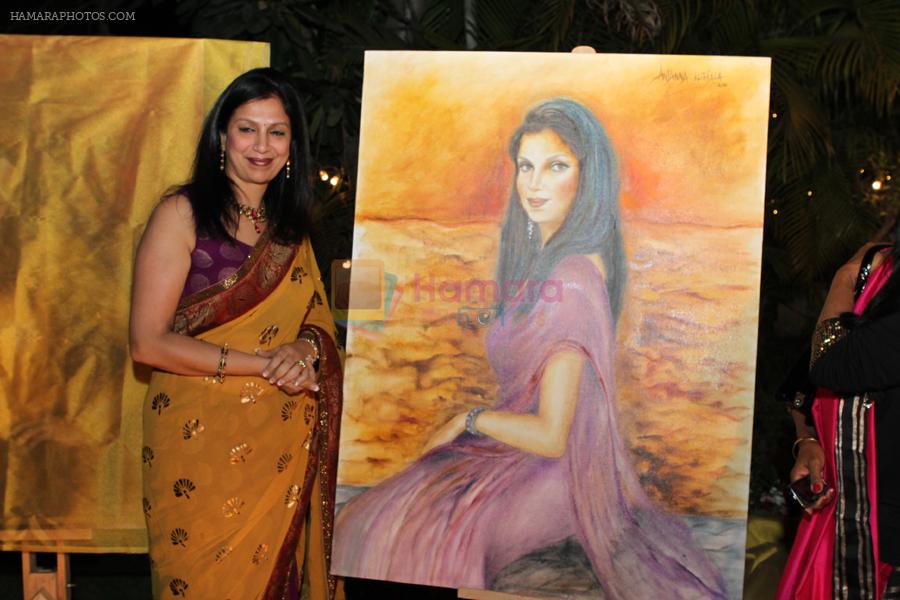Archana Sood at an Art event by Anjanna Kuthiala in Mumbai on 18th March 2012