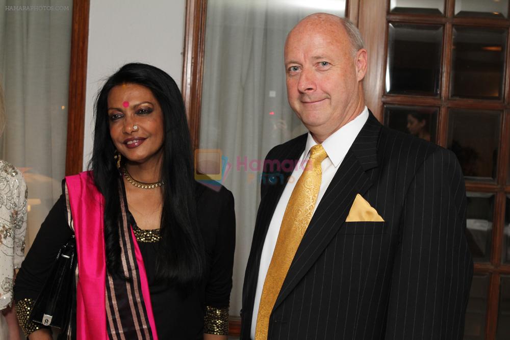Anjanna Kuthiala and Freddy Svane at an Art event by Anjanna Kuthiala in Mumbai on 18th March 2012