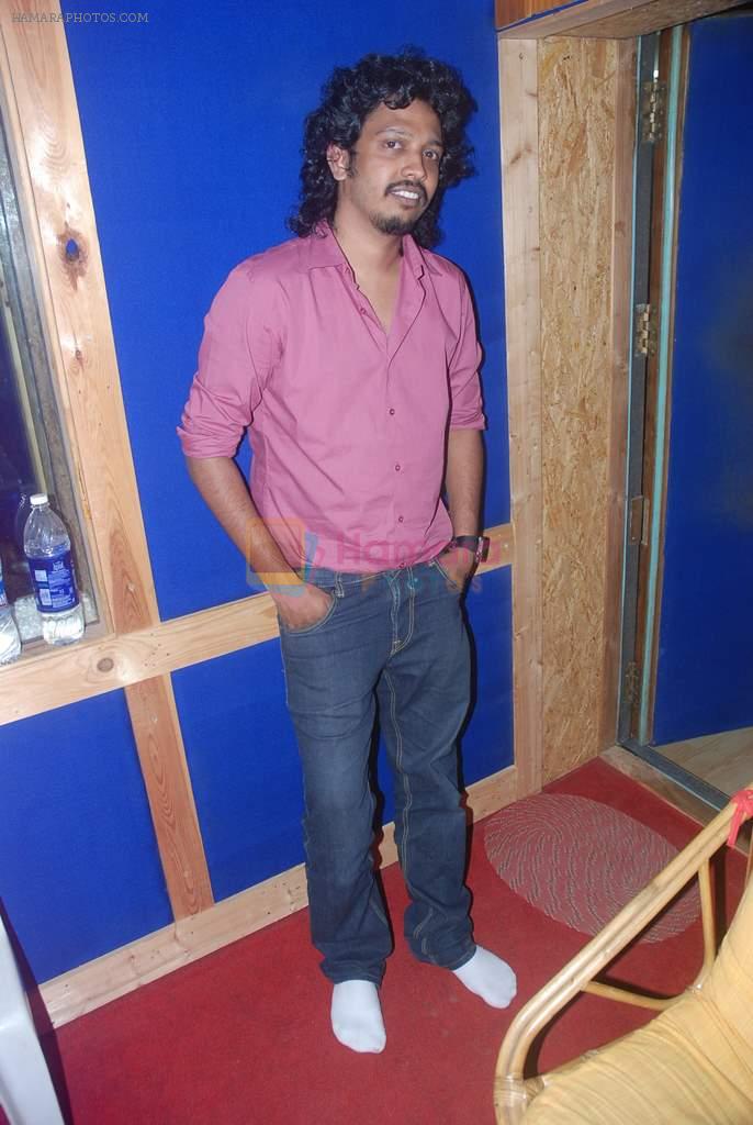 Nakash at a song recording for LIfe OK serial Aasman Se Aagey in Andheri, Mumbai on 19th March 2012