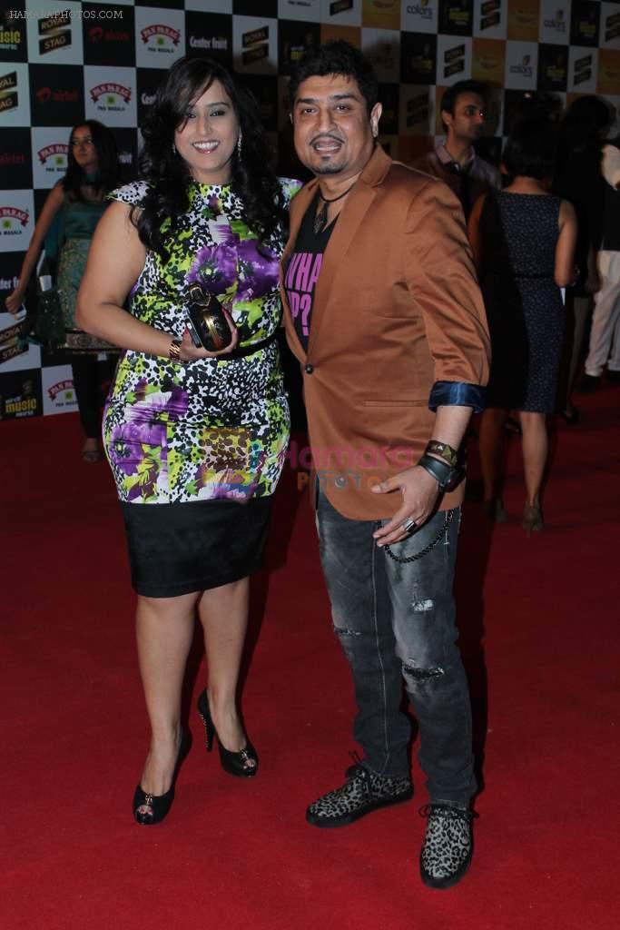 Neeraj Shridhar at Mirchi Music Awards 2012 in Mumbai on 21st March 2012