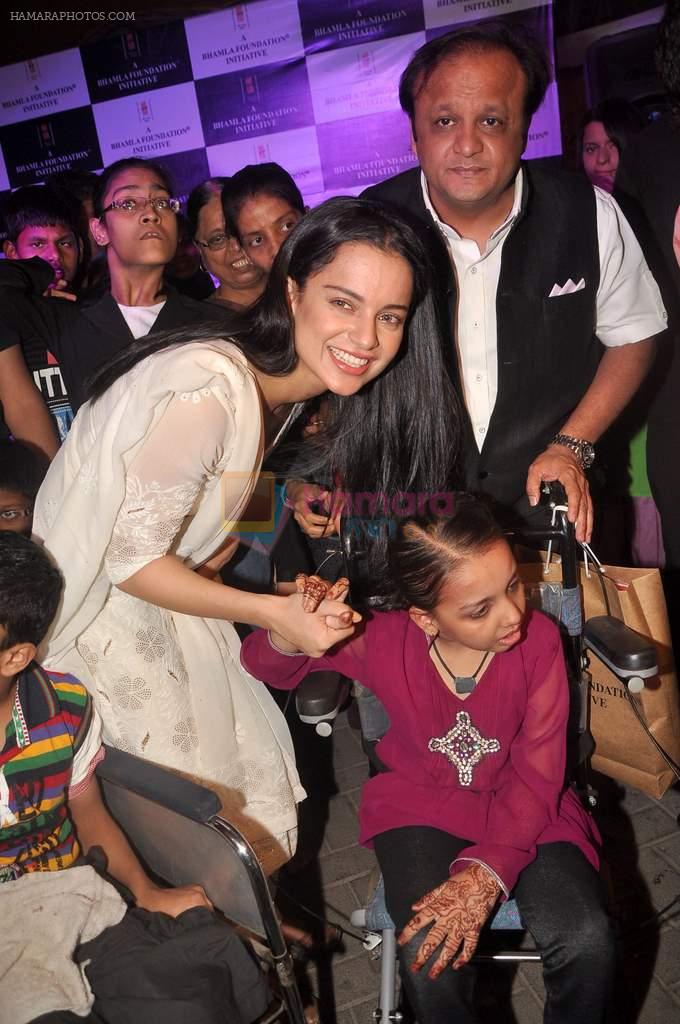 Kangna Ranaut at Asif Bhamla's I love India event in Mumbai on 21st March 2012