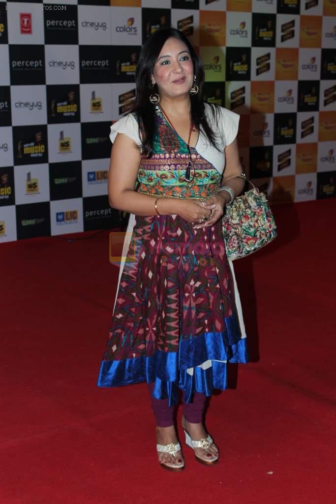 Jaspinder Narula at Mirchi Music Awards 2012 in Mumbai on 21st March 2012