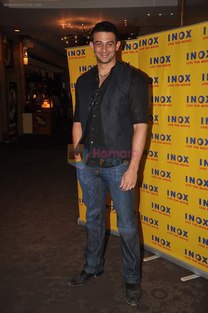 Arunoday Singh at Agent Vinod Screening in INOX, Mumbai on 22nd March 2012
