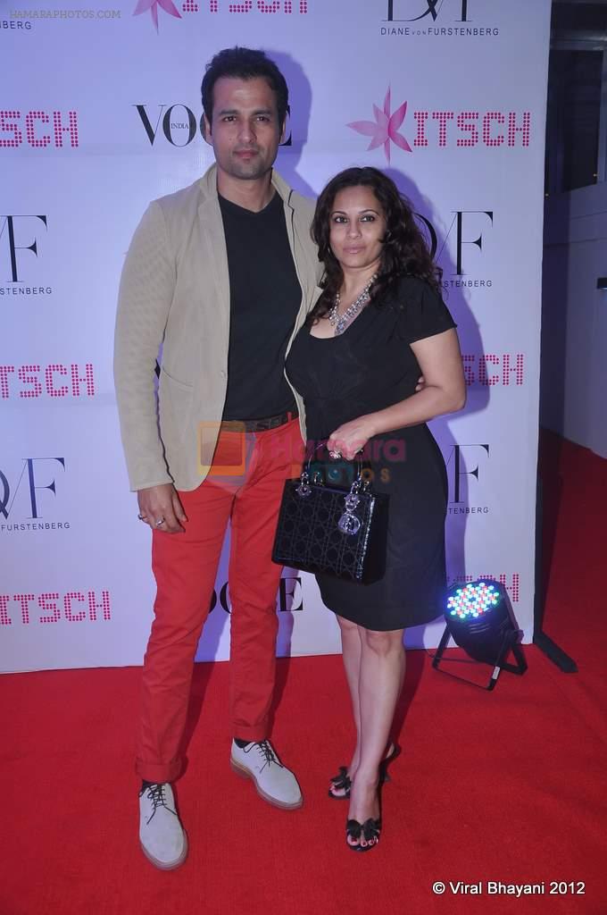 Rohit Roy at DVF-Vogue dinner in Mumbai on 22nd March 2012
