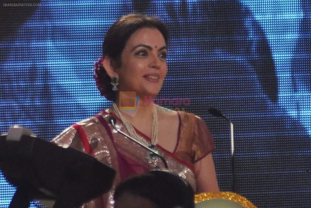 Nita Ambani at CNN IBN Heroes Awards in Grand Hyatt, Mumbai on 24th March 2012