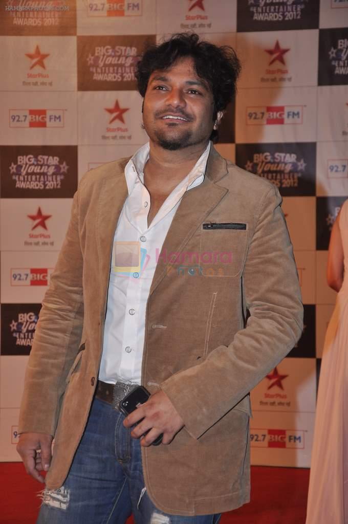 Babul Supriyo at Big Star Young Entertainer Awards in Mumbai on 25th March 2012