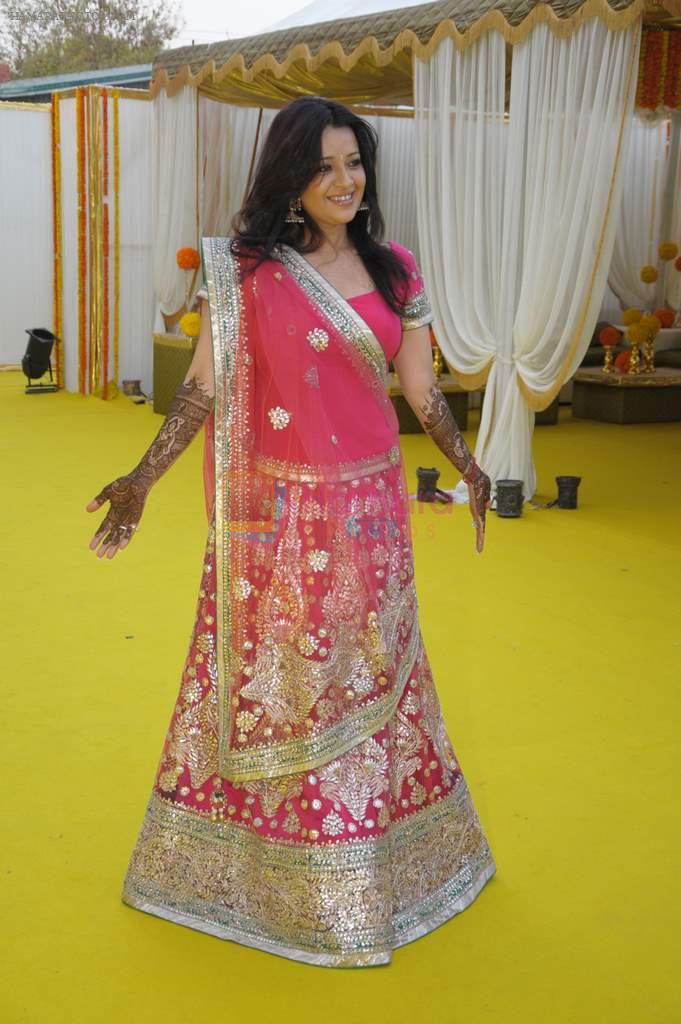 Reemma Sen at Reema Sen wedding reception in Mumbai on 25th March 2012