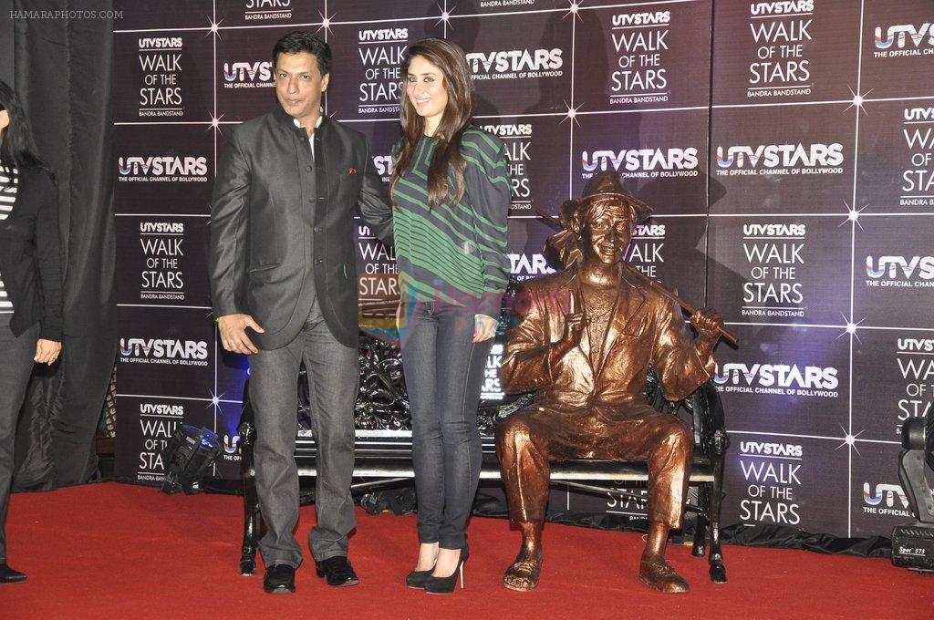 Kareena Kapoor, Randhir Kapoor and Madhur Bhandarkar unveil UTVstars Walk of the Stars in Taj Land's End, Mumbai on 28th March 2012