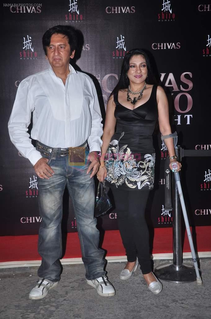Aarti and Kailash Surendranath at Arjun and Rohit Bal's bash in Shiro, Mumbai on 28th March 2012