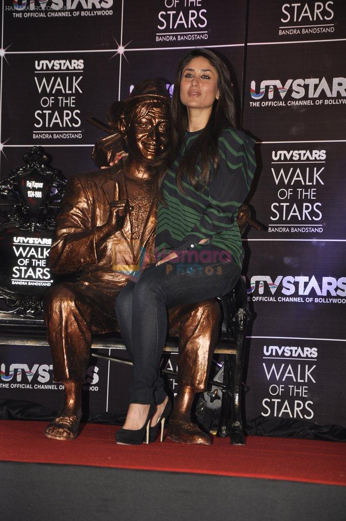 Kareena Kapoor unveil UTVstars Walk of the Stars in Taj Land's End, Mumbai on 28th March 2012