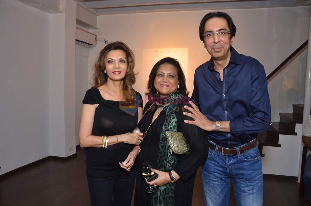 at Puerto Rican artist Angel Otero exhibition in Galerie Isa on 29th March 2012