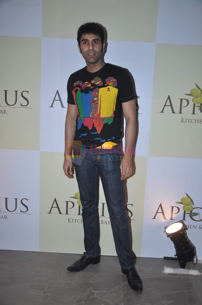 Sandip Soparkar at Apicus lounge launch in Mumbai on 29th March 2012