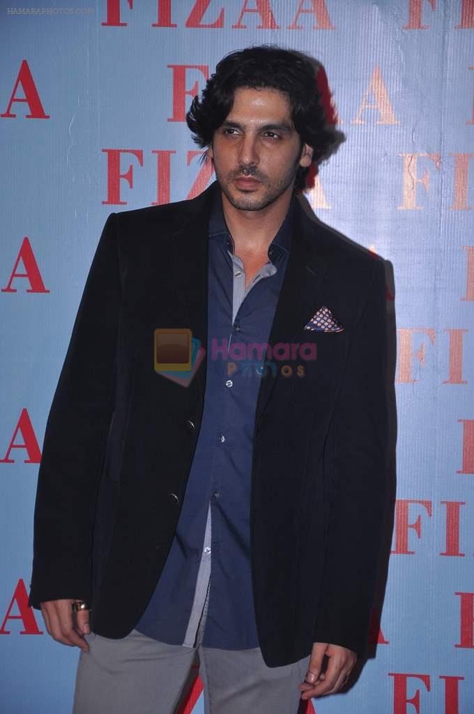Zayed Khan at Zarine Khan's Fizaa store launch in Mumbai on 30th March 2012