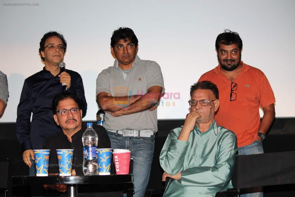 Anurag Kashyap, Vidhu Vinod Chopra at Parineeta screening in PVR, Mumbai on 30th March 2012