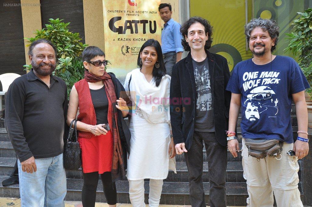 Amole Gupte, Deepa Sahi, Ketan Mehta, Nandita Das at Gattu special screening in Pixion,Mumbai on 30th March 2012
