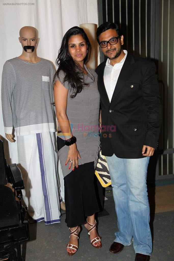 Pratima & Gaurav Bhatia at Le Mill men's wear collection launch in Mumbai on 31st March 2012