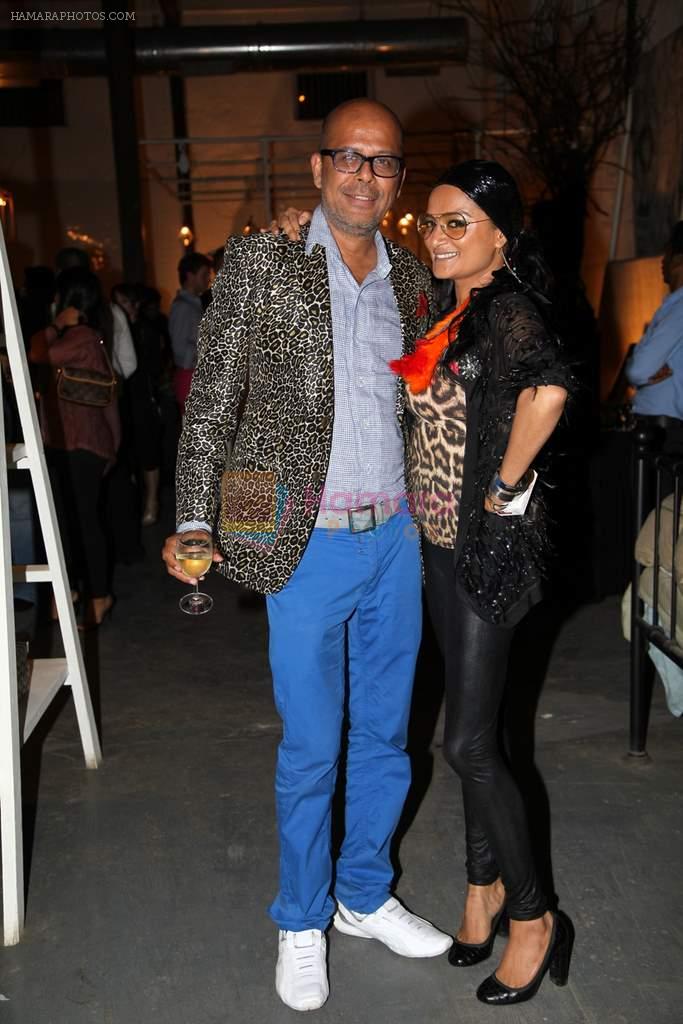 Narendra Kumar and Bandana Tewari at Le Mill men's wear collection launch in Mumbai on 31st March 2012