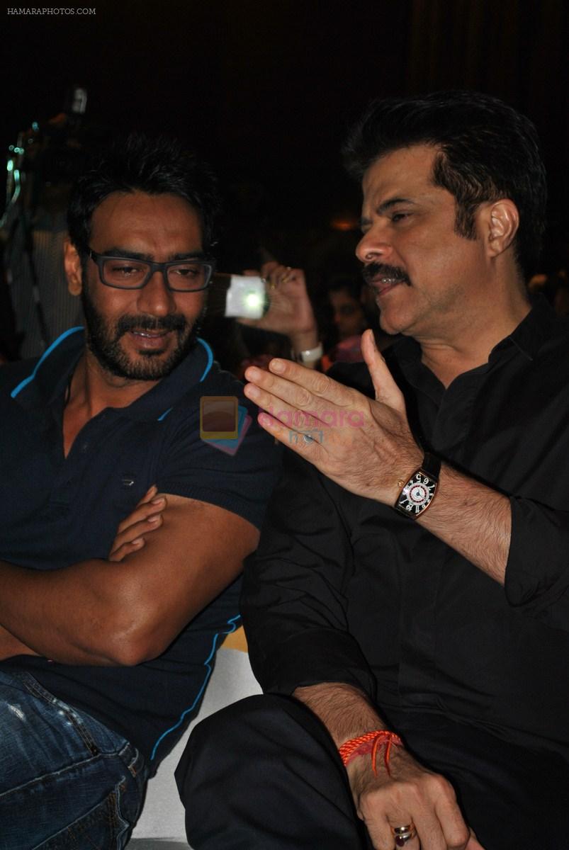 Anil Kapoor, Ajay Devgn at Grand Music Launch in Delhi for Tezz on 30th March 2012