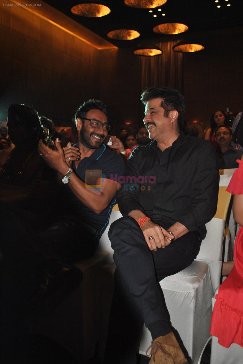 Anil Kapoor, Ajay Devgn at Grand Music Launch in Delhi for Tezz on 30th March 2012